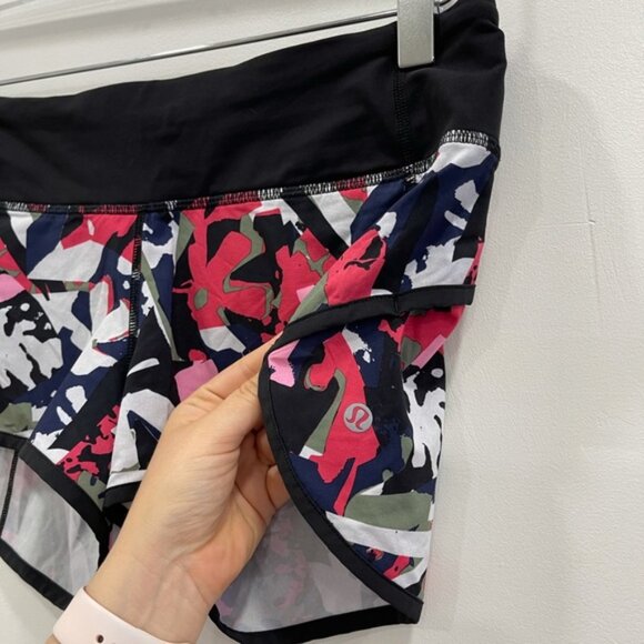 Lululemon Speed Short Pop Cut Boom Juice Multi 4 - Picture 9 of 15